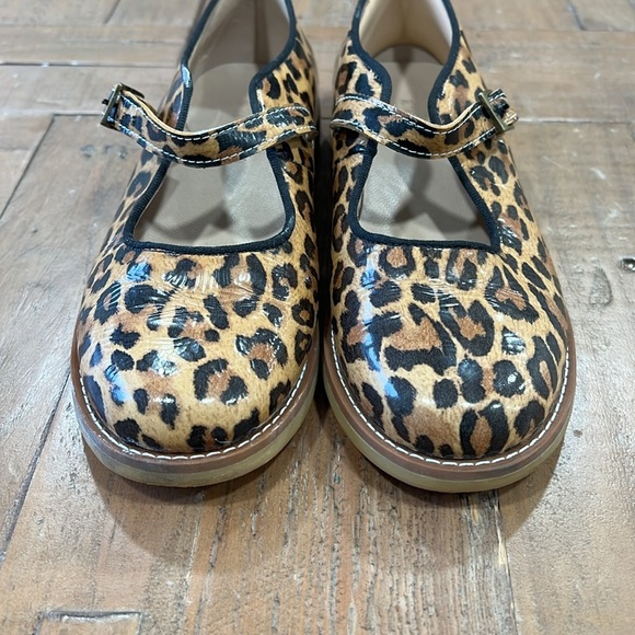 Elephantito leopard print Mary Jane flats - Picture 2 of 8